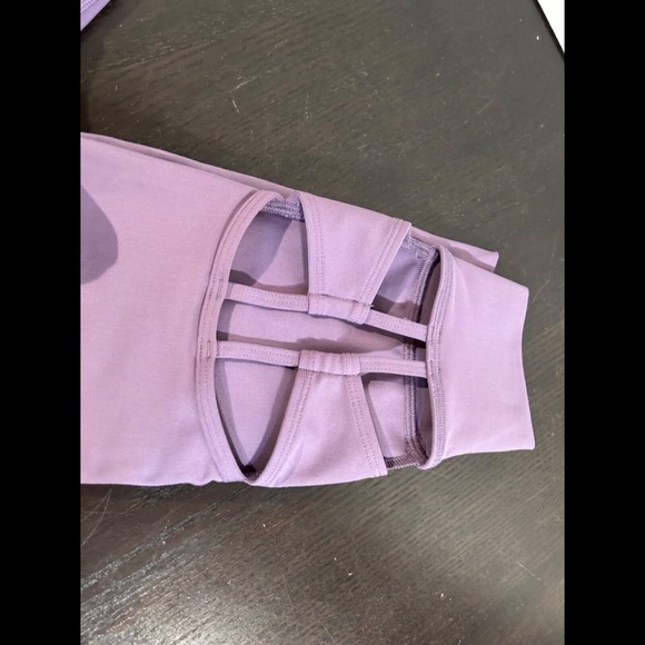 Johnny Was Calme High Rise Cutout Ankle Leggings Purple Size L - Picture 5 of 9